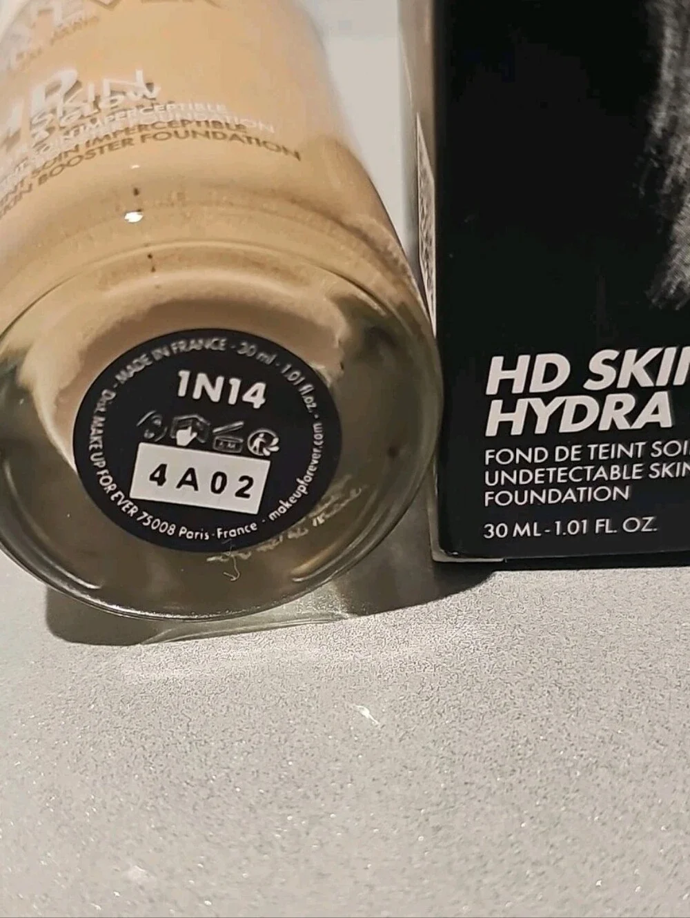 1N14 - MAKE UP FOR EVER HD Skin Hydra Glow Foundation 30ml